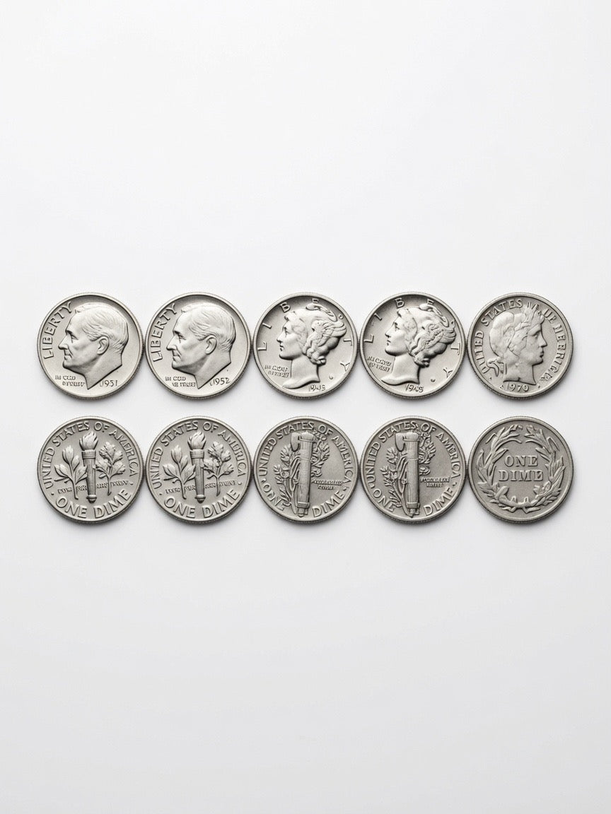 $1 Face Dollar - Dimes
