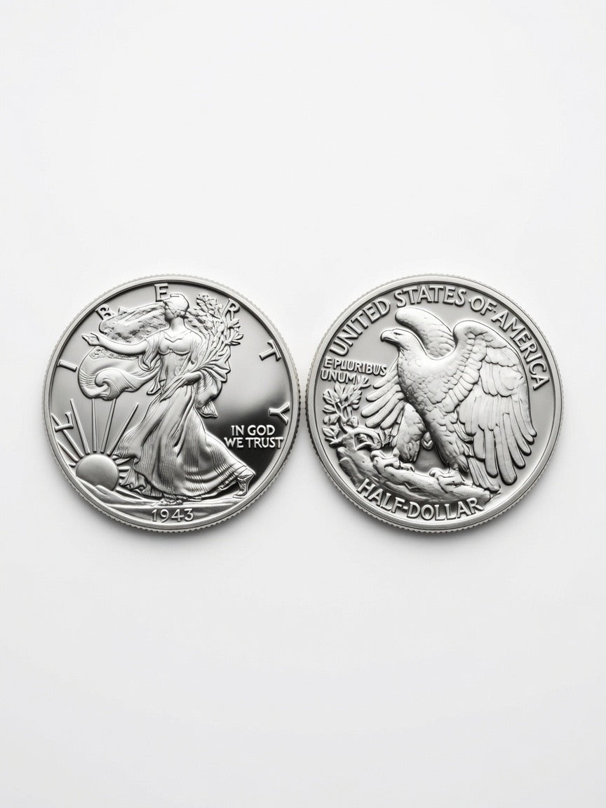 $1 dollar Face Value Half Dollars