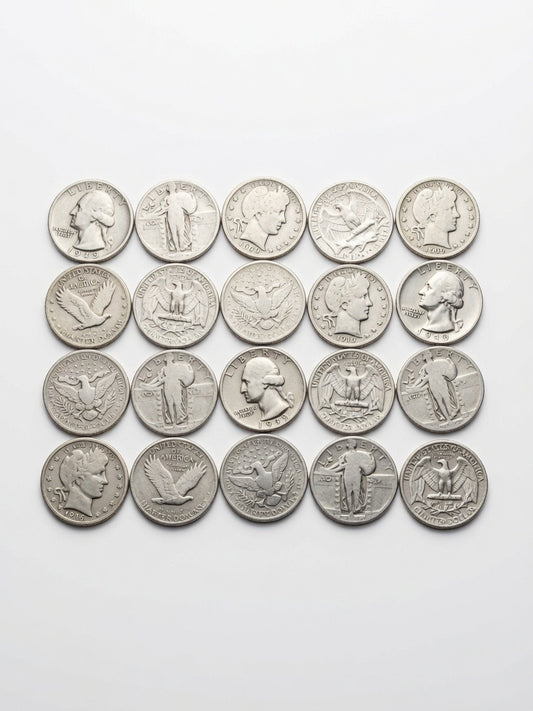 $5 Face Value - Silver Quarters